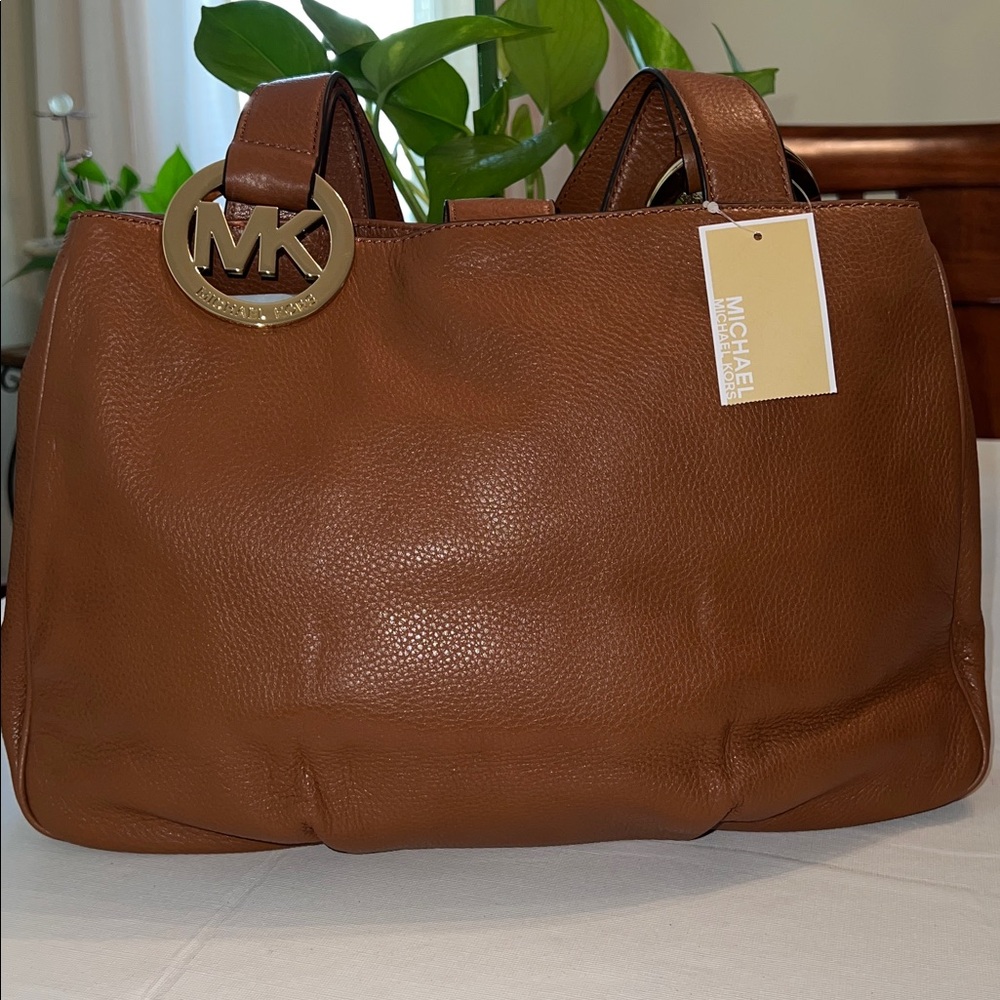 Michael Kors Tan Leather Handbag